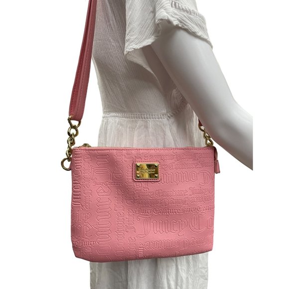 Juicy Couture Handbags - Juicy Couture Women's Pink Crossbody Bag in Like New Condition SKU 981